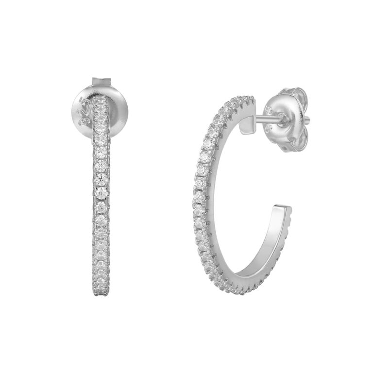 Xenox Creolen Sterling Silber 925 Schmucklinie XS10353