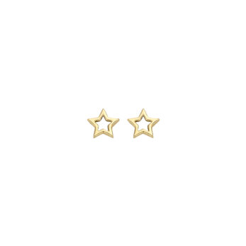 Ohrstecker von Blush aus Gelbgold 585 in Sternform - Referenz 7248YGO