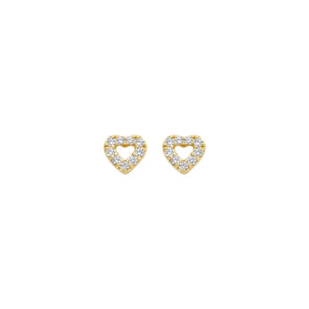 Blush Ohrstecker aus Gelbgold mit Zirkonia – Referenz 7299YZI