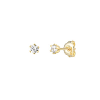 Xenox Ohrstecker Lab-Diamond Gelbgold 585 XGLD2110G