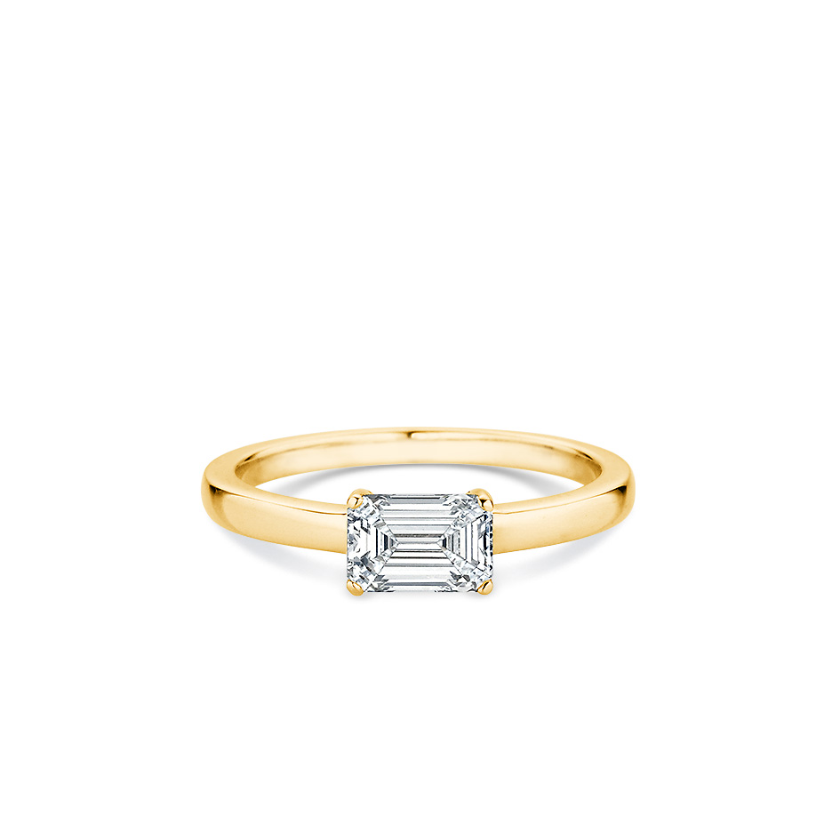 Emeraldcut Verlobungsring