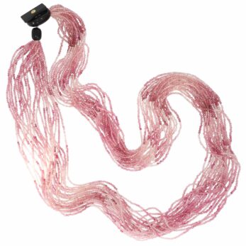 Alternative view of evaNueva C-11-515 Collier mit Pink-Turmalin