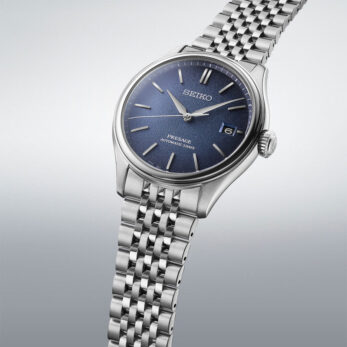 Alternative view of Seiko Presage Automatik SPB525J1 – Ai-iro Japan Blue