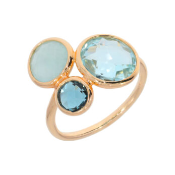 Elaine Firenze Farbstein Ring 10 32157-1R in Gold 585