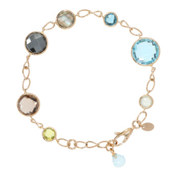 Elaine Firenze Farbstein Armband 10 33320 in Gold 585